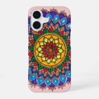 Colourful Bohemian Mandala Flower