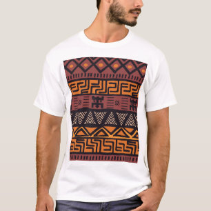 Colourful Bohemian Tribal Geometric T-Shirt