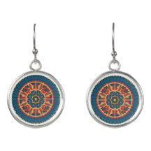 Colourful Boho Ethnic Inspired Geometric Mandala
