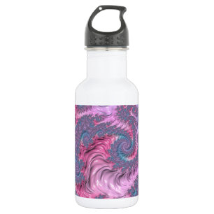 Colourful Boho Hippie Groovy Trippy Pastel Fractal 532 Ml Water Bottle