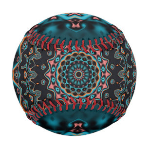 Colourful Boho Mandala Baseball