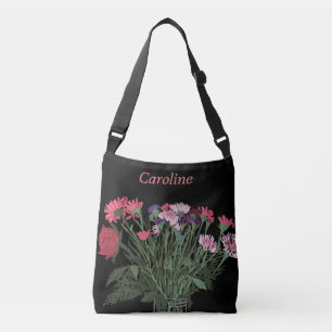 Colourful Boho Pretty Spring Flowers For Her Crossbody Bag