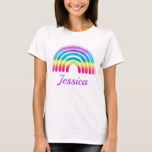 Colourful Boho Rainbow T-Shirt