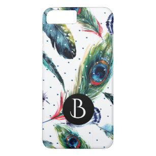 Colourful Boho Tribal Feather Pattern Case-Mate iPhone Case