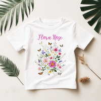 Colourful Boho Wildflower Meadow Girl Birthday