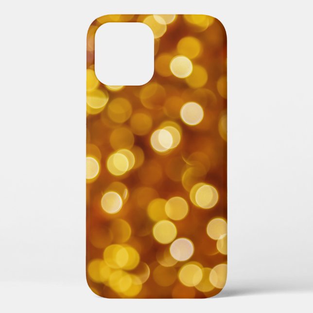 Colourful bokeh lights, Christmas background. Case-Mate iPhone Case (Back)