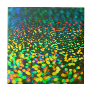 Colourful Bokeh Tile
