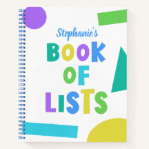 Colourful Book of Lists