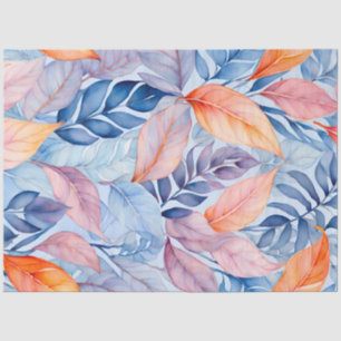 Colourful Botanical Art Tissue Paper