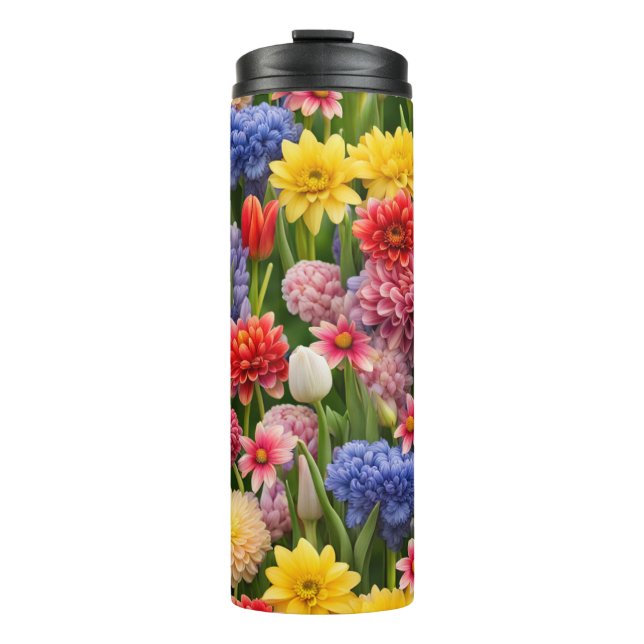 Colourful Bouquet #27 -  Thermal Tumbler (Front)