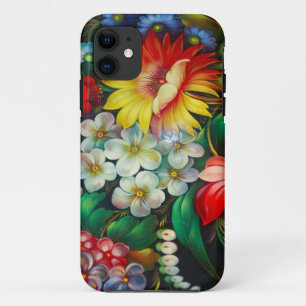 colourful bouquet iPhone 5 Case