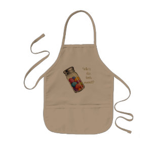 Colourful Brain Condiments Apron (Kids)