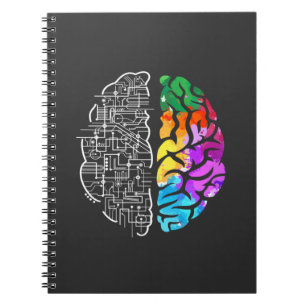 Colourful Brain Engineering Science Notebook