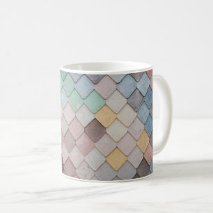 Colourful Bright Bricks Wall – Vibrant Urban Desig Coffee Mug