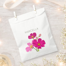 Colourful Bright Garden Cosmos Flowers Custom 
