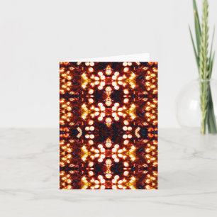 Colourful Bright Shining Lights Card
