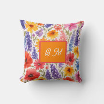 colourful Bright Summer floral Garden bloom