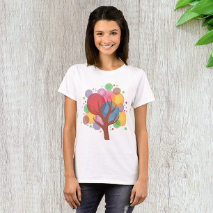 Colourful Bubble Tree T-Shirt
