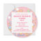 Colourful Bubbles 2nd Birthday Party Invitation