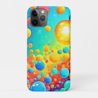 Colourful Bubbles Floating Art