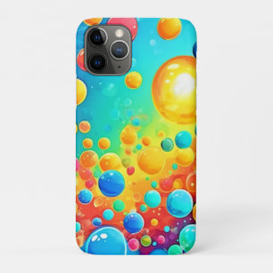 Colourful Bubbles Floating Art iPhone 11 Pro Case