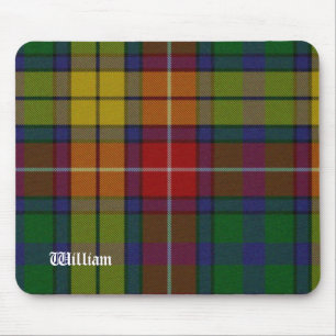 Colourful Buchanan Tartan Plaid Mouse Pad