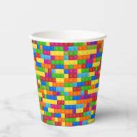 Colourful Building Block Pattern