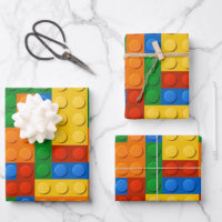 Colourful Building Blocks Birthday