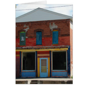 Colourful Building in Lone Tree, Iowa