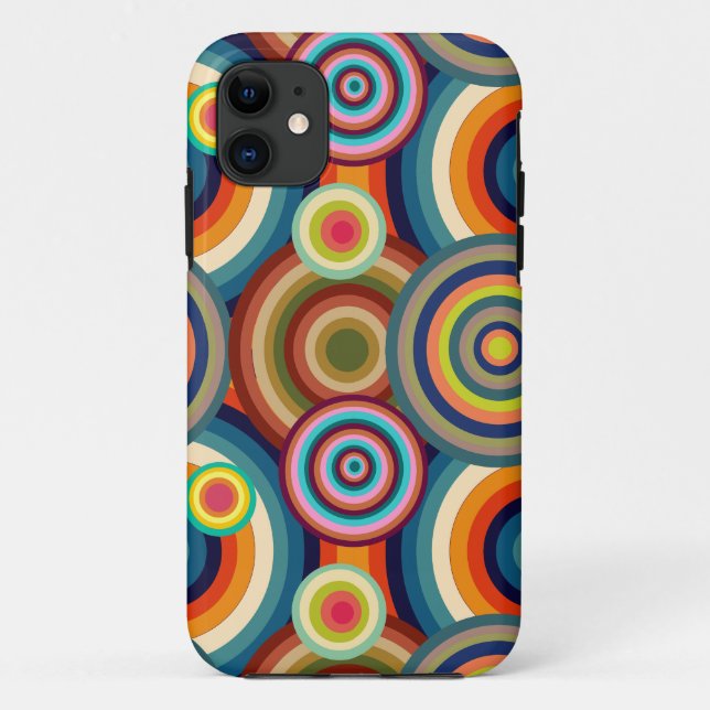 Colourful Bullseyes  Case-Mate iPhone Case (Back)