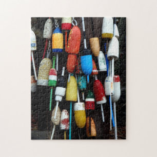 Colourful Buoys Jigsaw Puzzle