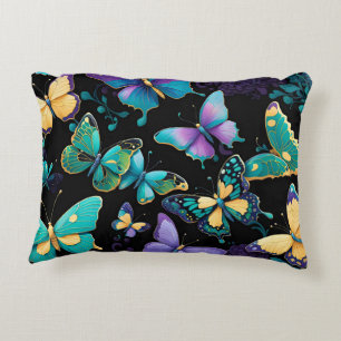 Colourful Butterflies Decorative Cushion