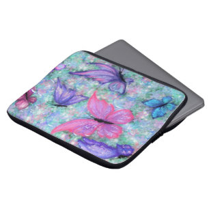 Colourful Butterflies Flying - Joy Laptop Sleeve