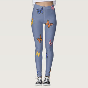 Colourful Butterflies  Leggings