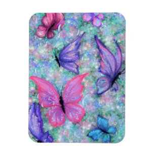 Colourful Butterflies Magnet