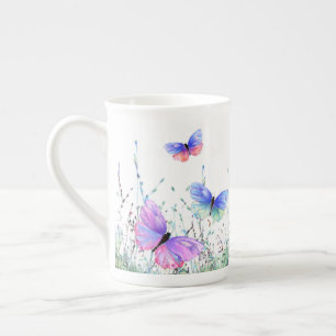 Colourful Butterflies Mug Gift Spring