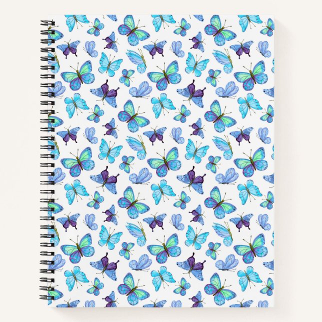 Colourful Butterflies Notebook (Front)