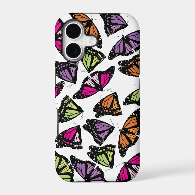 Colourful Butterflies Pattern (Back)