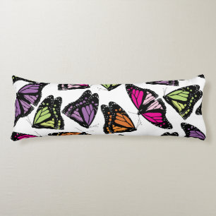 Colourful Butterflies Pattern Body Cushion