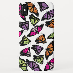 Colourful Butterflies Pattern iPhone XS Max Case