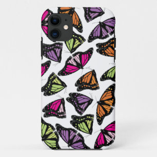 Colourful Butterflies Pattern iPhone 11 Case