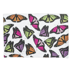 Colourful Butterflies Pattern Pillowcase