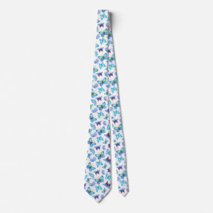 Colourful Butterflies Tie