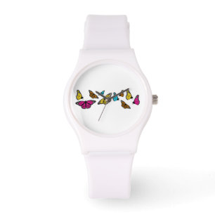Colourful Butterflies - Watch