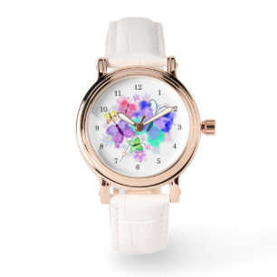 Colourful Butterflies Watch