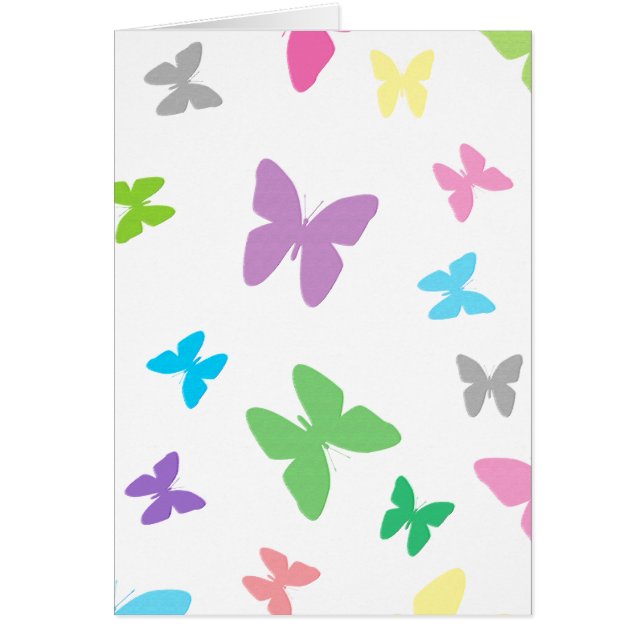 Colourful butterfly art (Front)