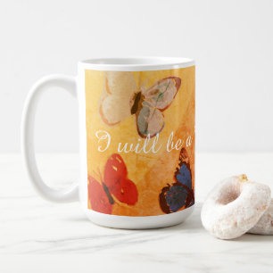 Colourful Butterfly Art Coffee Mug