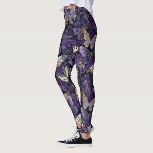 Colourful Butterfly Camo Accent Crossfit Clothes Leggings
