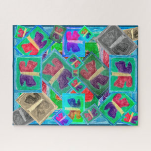 Colourful Butterfly Challenge Jigsaw Puzzle