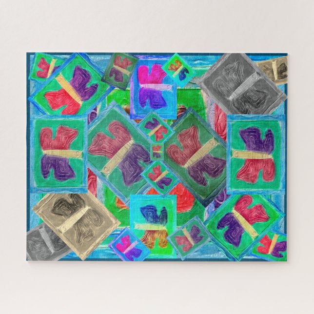 Colourful Butterfly Challenge | Jigsaw Puzzle (Horizontal)